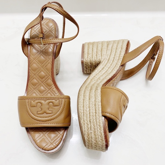 Tory Burch Fleming Espadrille Sandal - Picture 1 of 6